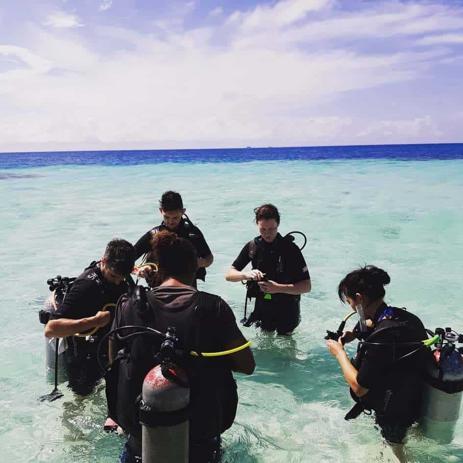 Discover Scuba Diving at Laughing Bird Caye